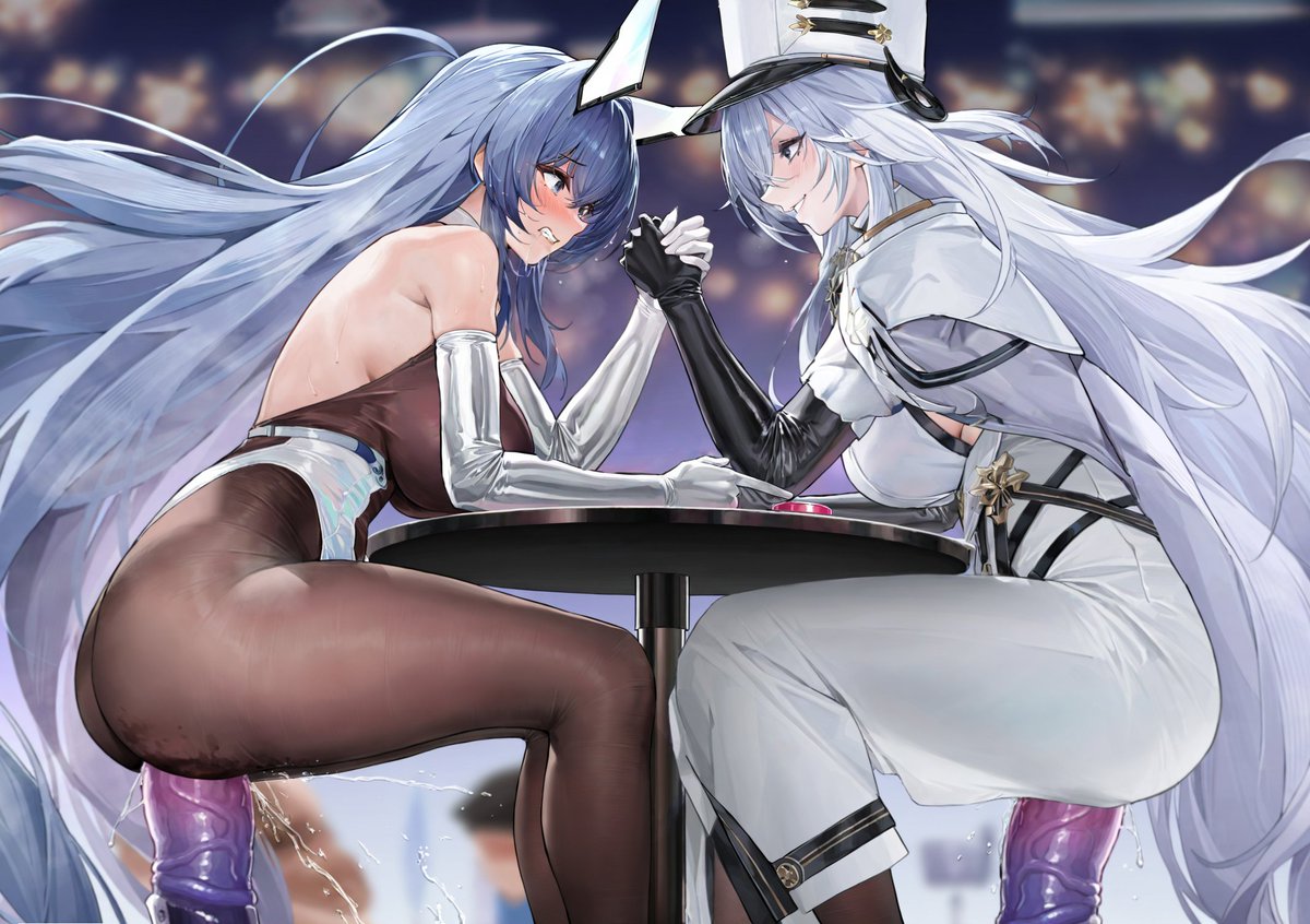 ur_dha's tweet photo. Cold War #AzurLane #アズールレーン https://t.co/sCIuNfxLgN