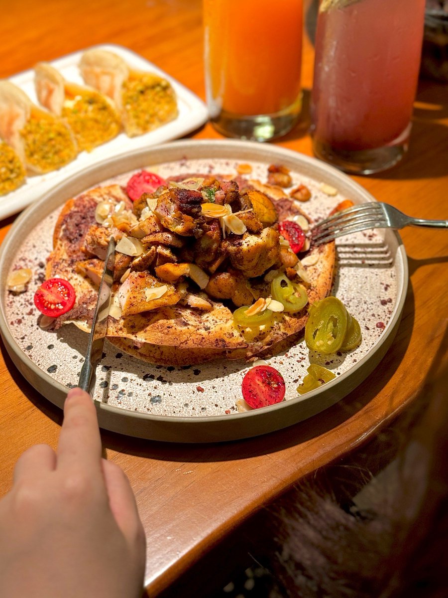 mandygland's tweet photo. A taste of Morocco in every bite! Tender lamb tagine simmered with prunes, almonds and warm spices—pure cozy magic. ， https://t.co/399yyHbsSL