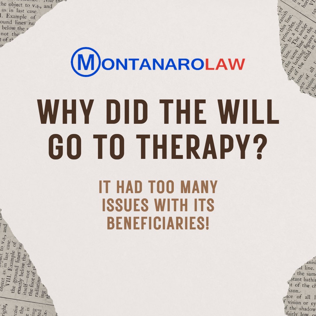 montanarolaw's tweet photo. Ensure your will is drama-free with MontanaroLaw. Schedule a strategy session now! #WillTherapy #DramaFreeEstate #SmoothWill #BeneficiaryIssues #EstatePlanningHumor #LegalLaughs #MontanaroLaw #StrategySession

(516)203-1700
https://t.co/EiiUCETY0c
info@montanarolaw.com https://t.co/su3o1CjjBd