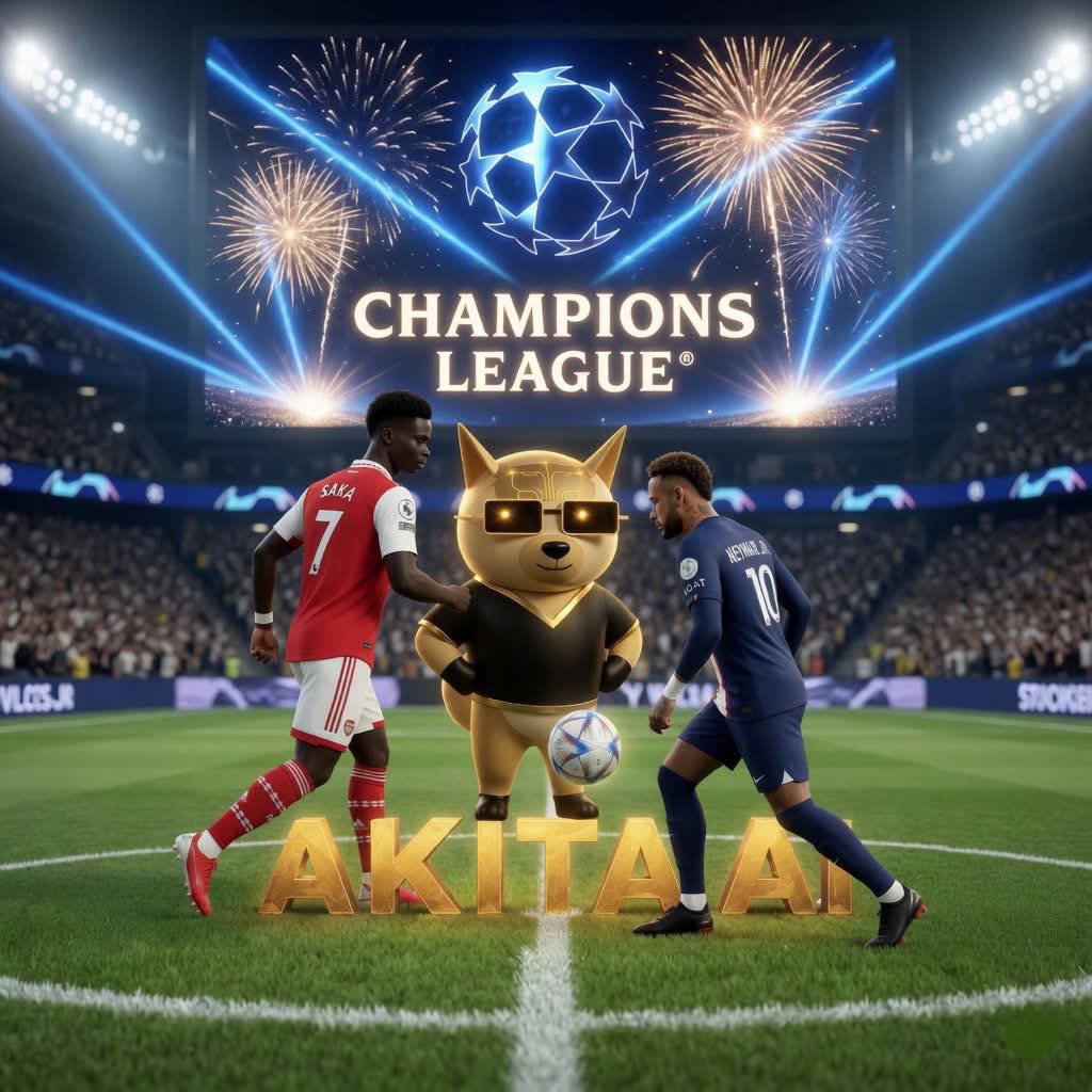 chainnex_'s tweet photo. UPDATE 🔋: Live goal scores from the Champions league final Mascot $AKITAAI 

ARSENAL 1 : 0 PSG ⚽️

1st goal at 6’ minutes by Kai Havertz 🥅

Are you Holding @AkitaAIBSC ?

0x517B41B73457f7beFd5930B1807Bdaf196BD4444 https://t.co/o6gMJR66PR