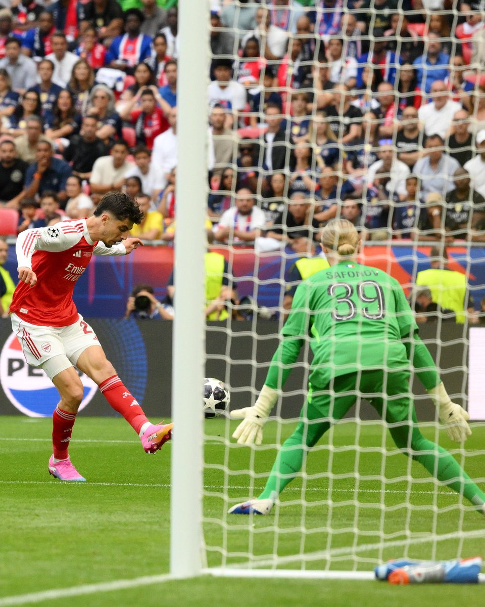 UCL #uclfinal #PSGARS KAI HAVERTZ ！ ハヴァーツ！アーセナル先制