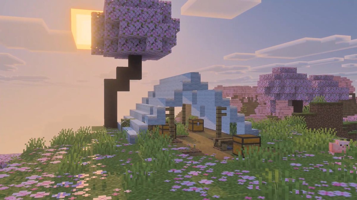 BRMinecraftWiki's tweet photo. 🚨 Conheça as Cabanas Abandonadas, uma nova estrutura decorativa que será encontrada pelas florestas no Minecraft.

São feitas de blocos e escadas de lã e contém baús.

#MinecraftLIVE https://t.co/DKUD1vsI4b
