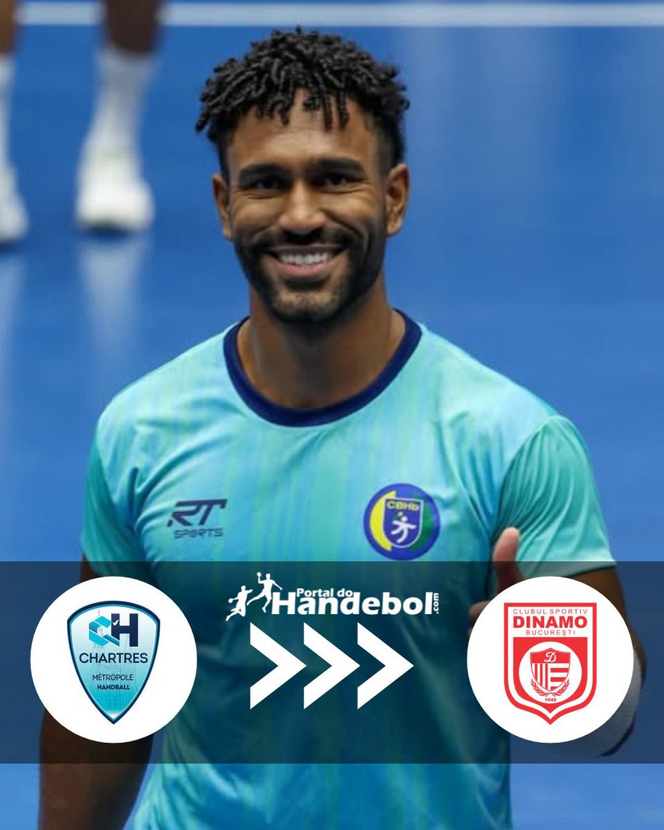 handebol's tweet photo. Siga @handebol
Transferência do Vinicios “Pannda” para o CS Dinamo Handbal 🇷🇴
#PortalDoHandebol
#handball #handebol #balonmano #handebolbrasil https://t.co/M4F6g3B3lo