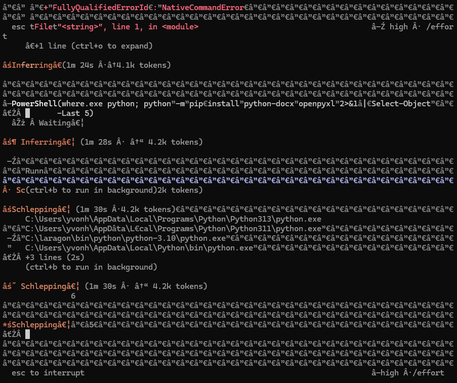refschool's tweet photo. @ClaudeDevs some display bug in my terminal did anyone experienced that? https://t.co/Df4LLTQQ4y