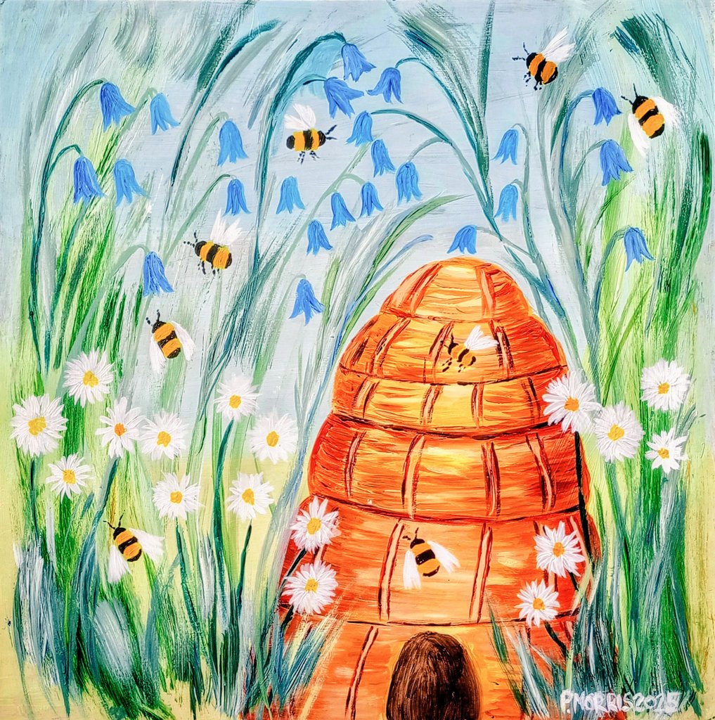 MogRagga's tweet photo. Sometimes, #Wondrous things
Exist before our
Very eyes -
Perfection in geometry,
Exquisite engineering;
The shimmering aviation,
Beautiful, enduring alchemy 
Are the visible, but often 
Overlooked, testimony 
Of the service 
Of the bees.

#VSS365 #Writing  #Poetry https://t.co/1R8wvvQRkE