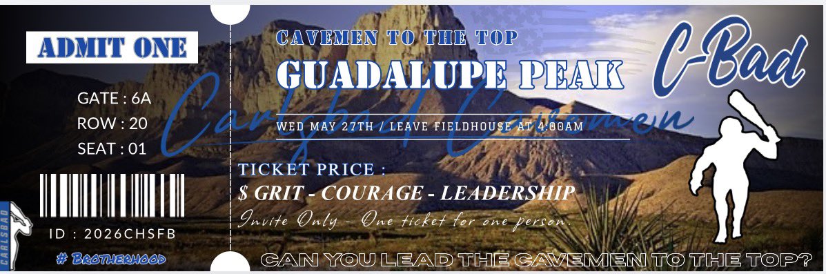 CoachSanders88's tweet photo. Asked the boys if they could “Take the Cavemen to the Top” and they sure did.   What a cool experience!  It was tough, physically &amp; mentally but they knocked it out of the park!  So proud to be a part of this. This group is different!   

#TopofTexas - Guadalupe Peak 8,751 ft https://t.co/athUmx7JBM