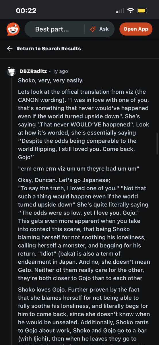 hmblebe's tweet photo. i’m a big sucker for satoshoko, i’m not the type of person to ship characters unless i sort of see connections between them. anws, i saw this on reddit as i try to investigate gojo satoru’s “relationship”. it’s quite a long read but the analysis was great. 🫪 https://t.co/2WckMlAcGL