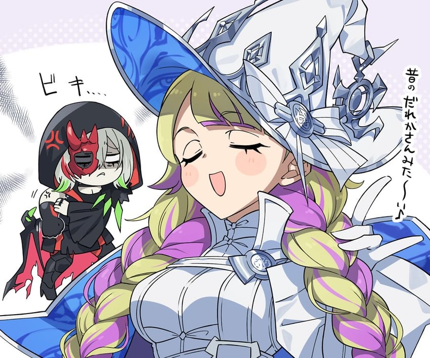 OriginSinKeeper's tweet photo. She's planning some mischief for Diabellstar's Birthday.

A lot of mischief... https://t.co/IcyO1OTAyD