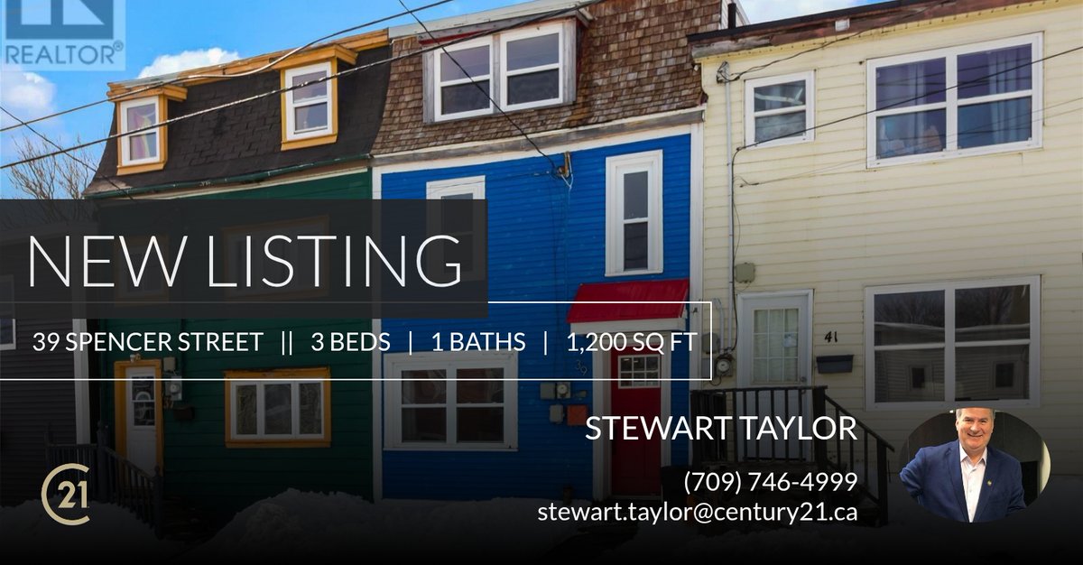 confrontation's tweet photo. 📍 New Listing 📍 Take a look at this fantastic new property that just hit the market located at 39 Spencer Street in St John's. Reach out here or at (709) 746-4999 for more information!

Listed by Marquita Joy Real Estate https://t.co/xFayPCZc8v https://t.co/Ml5rYKVsMh