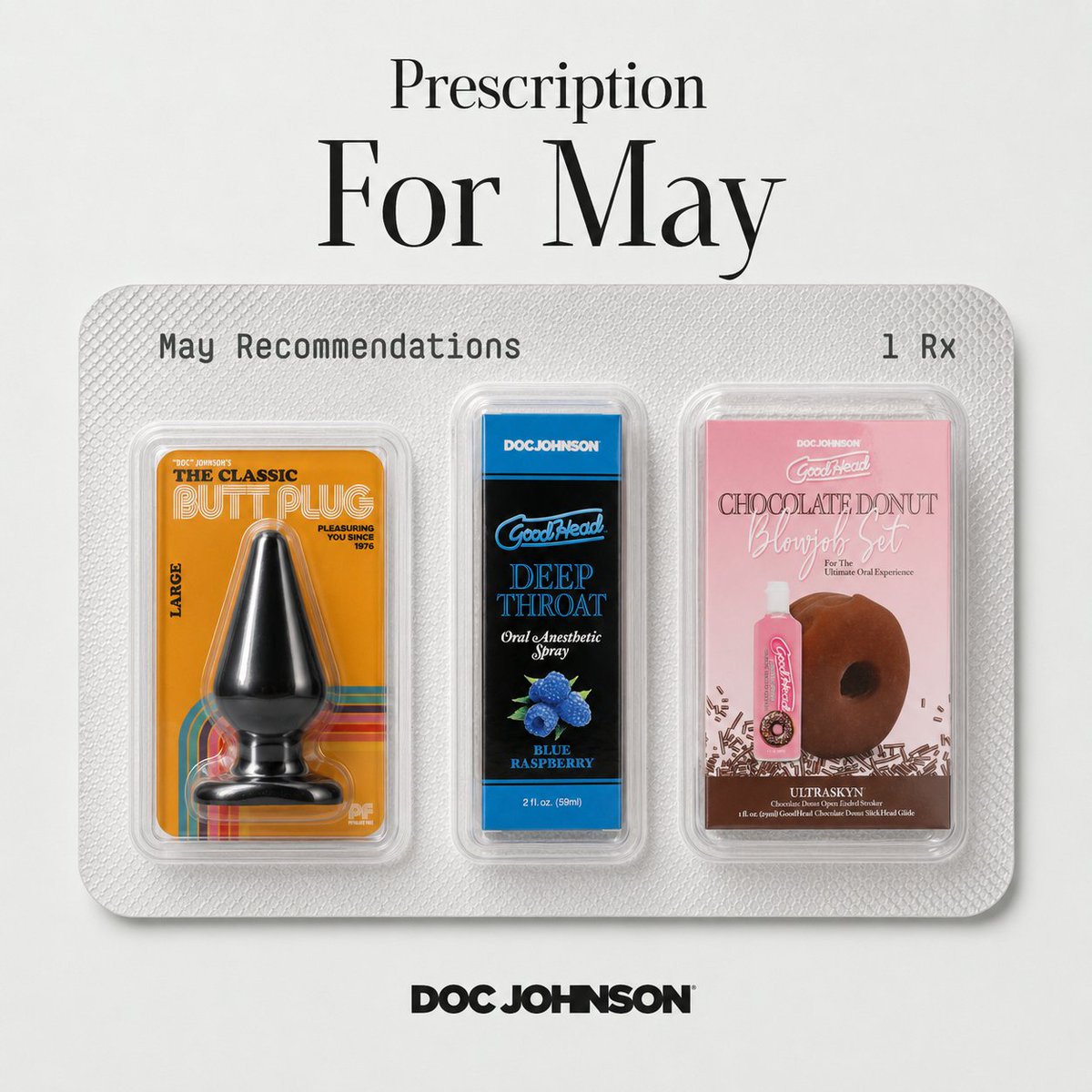 TheOriginalDoc's tweet photo. Your May prescription just dropped 💊✨ 

A little pleasure, a little curiosity, and a few recommendations worth keeping on standby https://t.co/kS0UE0IKUB