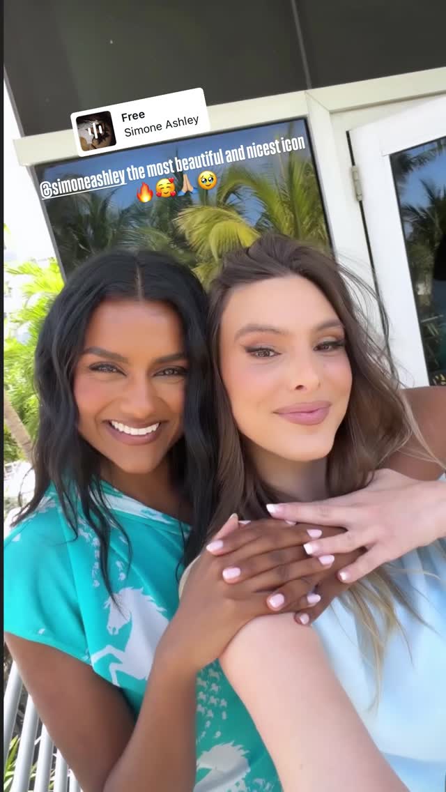 simoneashwinis's tweet photo. Lele Pons calls Simone Ashley "the most beautiful and nicest icon" https://t.co/jOh5rfnkkY