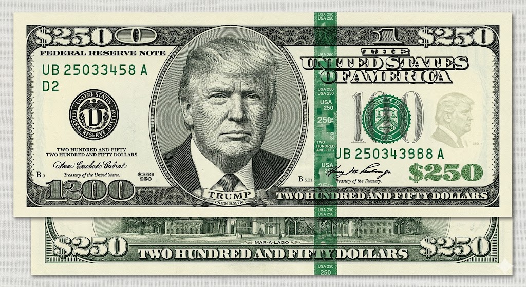 B_B_Rembow's tweet photo. The United States of America's Donald J Trump @realDonaldTrump is going to be the very first President to be featured on The National Currency while is still call. https://t.co/B25vEbH7Uw