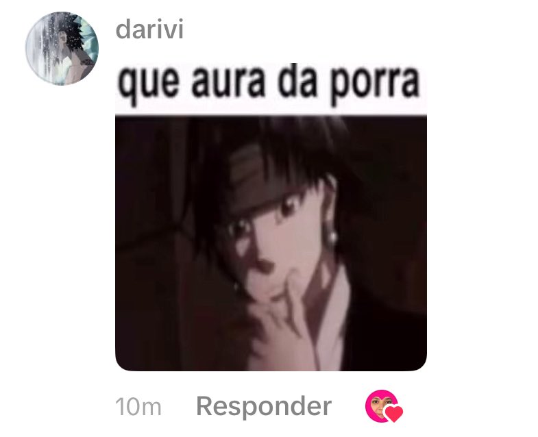 mmjubi's tweet photo. um gen z com foto de anime comentou isso no meu vídeo do tiktok. venci na vida https://t.co/chk8eBQhKW