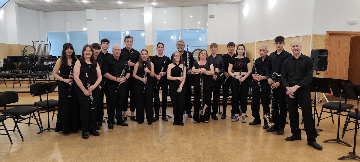 ConserdMostoles's tweet photo. Momentos del intercambio del aula de clarinetes de la Escuela Municipal de Música de Daganzo https://t.co/LYh2v38PCG