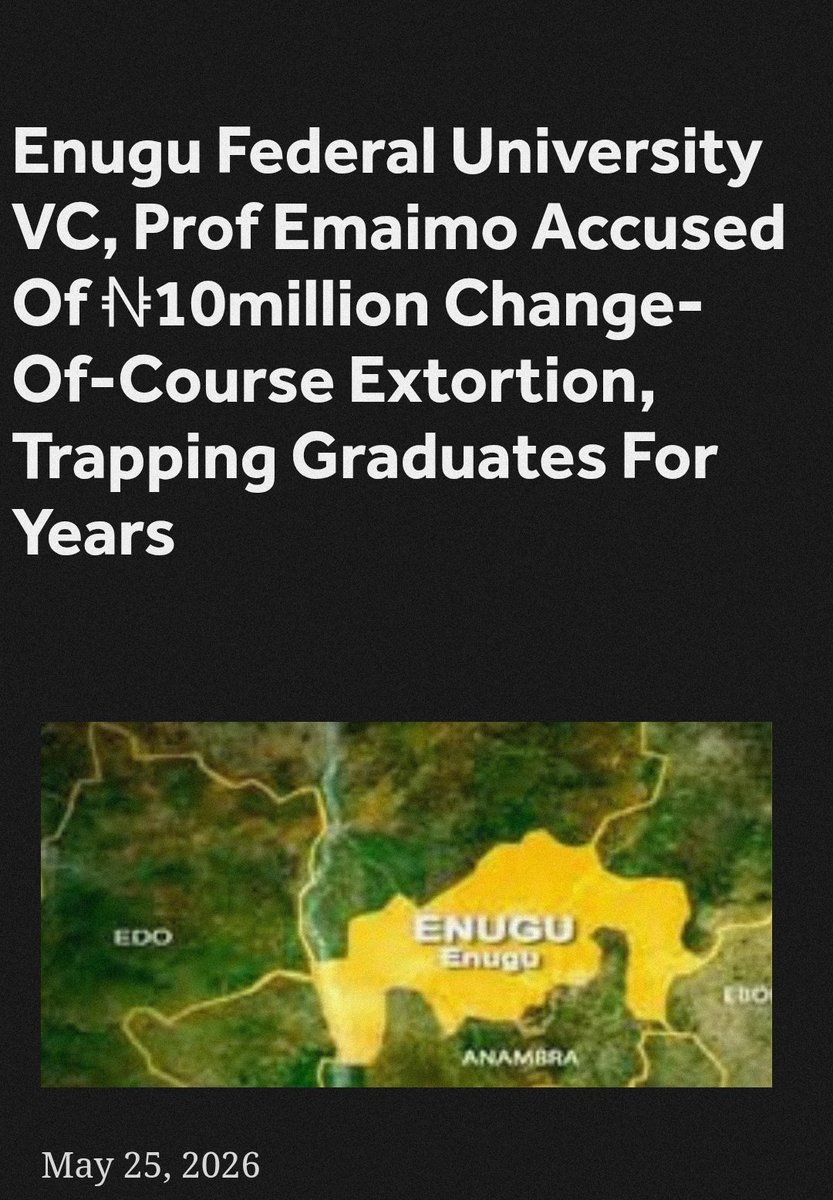 Justdeywiime's tweet photo. This is a report by @SaharaReporters
#ReleaseResultsMobilizeNYSC
#FCDTTResultsNow
#EndHNDForDegreeStudents
#FCDTTWeDidDegreeNotHND
#JusticeForFCDTTGraduates
#FUAHSEFixOurResultsNYSC
#NoResultsNoNYSC
#FCDTTDentalGraduatesDemand
#NigerianStudents https://t.co/nIkdF4z4OE