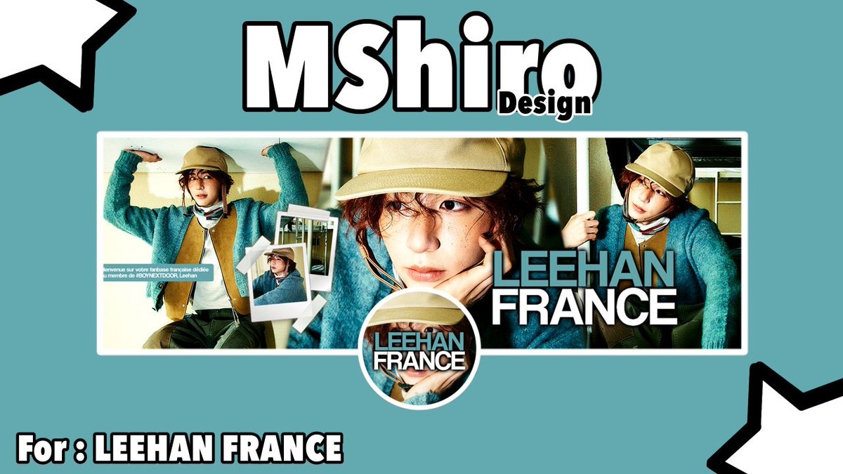 MShiroDesign's tweet photo. 🦑 › 30.05.26

Je suis honorée d'avoir pu réaliser le layout de @FANLEEHAN_FR à l'occasion du comeback de BOYNEXTDOOR ! 🫶🏼

#LEEHAN #이한 #BOYNEXTDOOR #보이넥스트도어 @BOYNEXTDOOR_KOZ https://t.co/1oIqOv0GO4