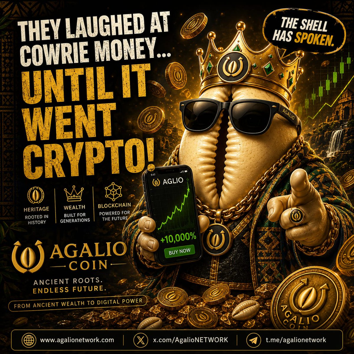 AgalioNETWORK's tweet photo. Most people enter crypto thinking it’s a quick escape from poverty, but the truth is this, Crypto rewards knowledge more than emotions.

If you don’t understand what you’re buying, one pump can make you greedy and one dip can destroy your confidence.
That’s why many people lose money chasing hype, influencers, and fake promises.

As a newbie, your first investment should not be a token…It should be your understanding.

Learn:
• What market cap means
• Why narratives move prices
• How to secure your wallet
• Risk management
• When to hold and when to walk away

In crypto, patience beats pressure.
Research beats noise.
Discipline beats greed.

Don’t rush to become rich overnight.
Focus on becoming informed, because informed people survive every market cycle.

The goal is not just to make money once…
The goal is to stay long enough to build real wealth. 

AGALIO is here to change the narratives and to wipe off all tears from your eyes.
