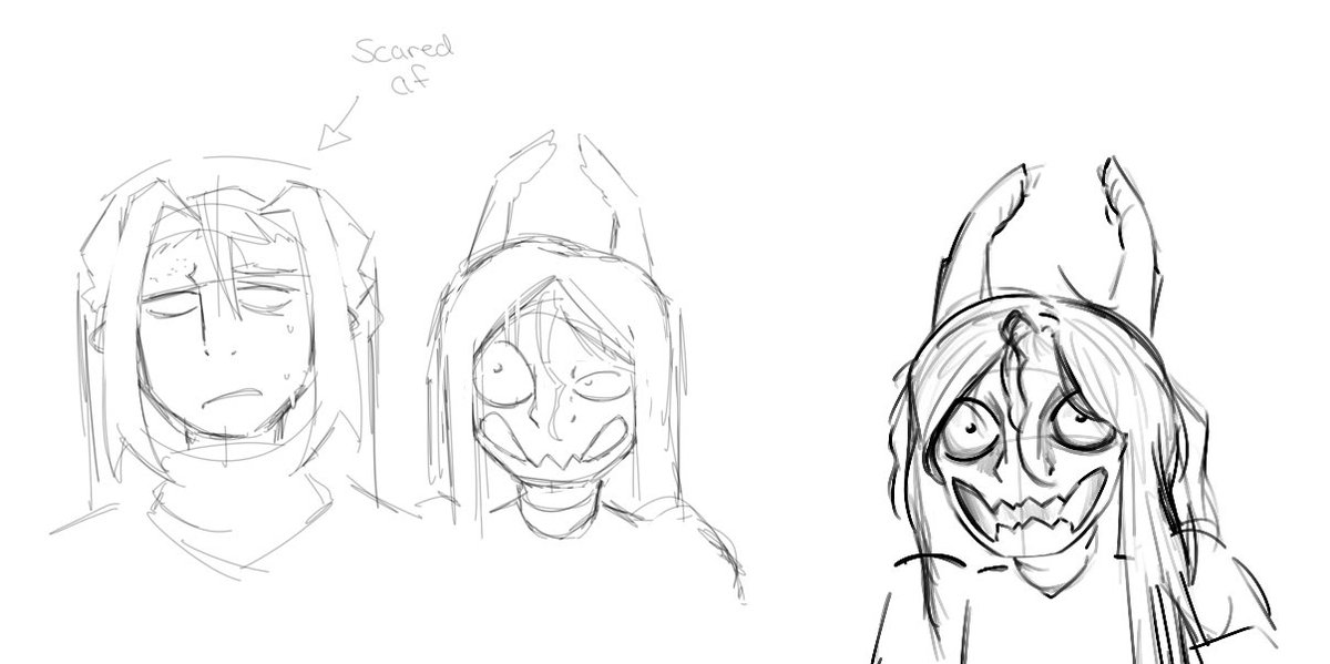 SpookyAngelclip's tweet photo. DnD character collab doodles between me and my friend https://t.co/4Ibmee1TSe