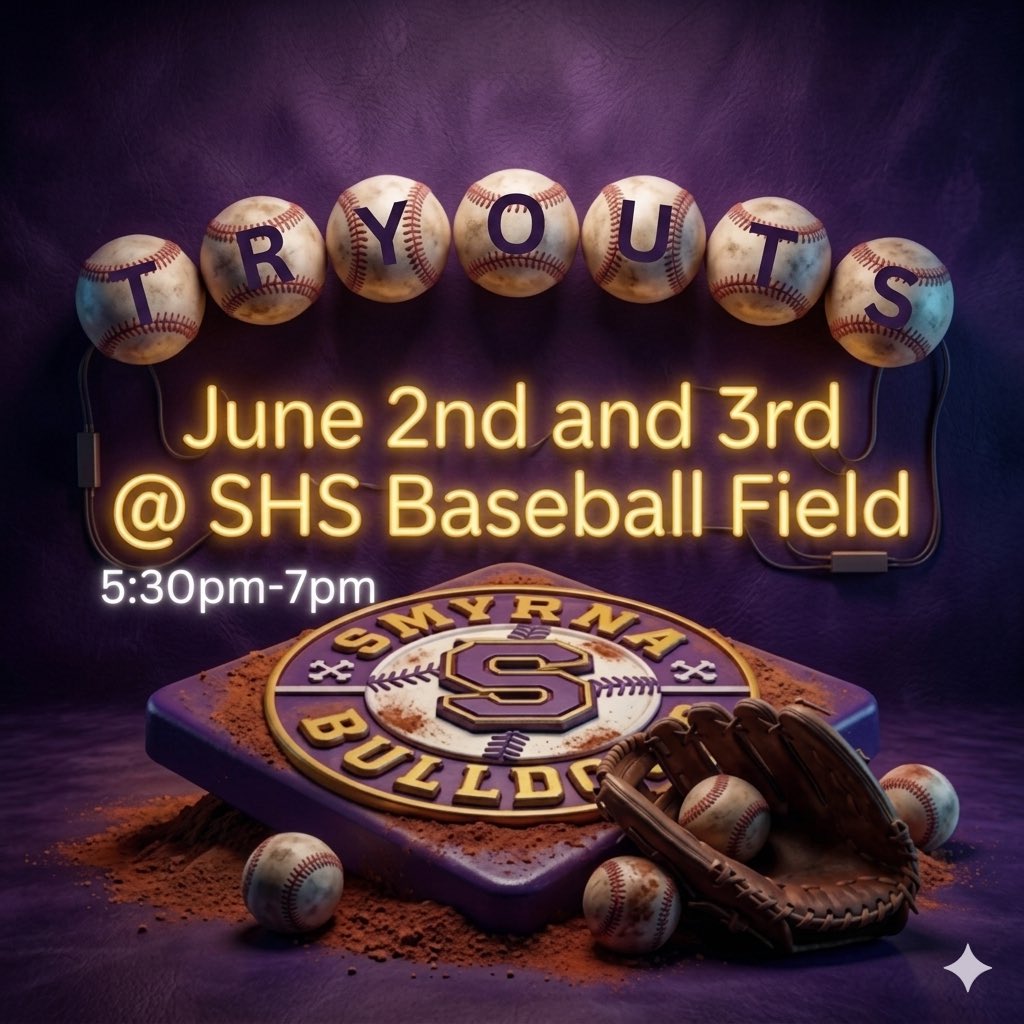 smyrnaathletics's tweet photo. Baseball dawgs are finally seeing sunshine and getting the field prepared. It’s a reload mentality around the clubhouse. Be on time and bring your best. Must be 100% in final forms. @SmyrnaBulldog https://t.co/HO8DaIzqo6