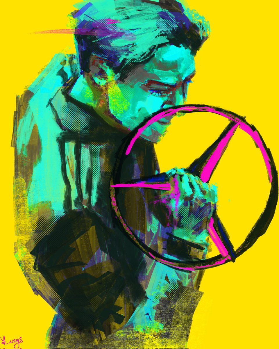 random77boy's tweet photo. NO AI. I made these with Procreate a pure, passionate love for colors!! https://t.co/1d7shUqESW