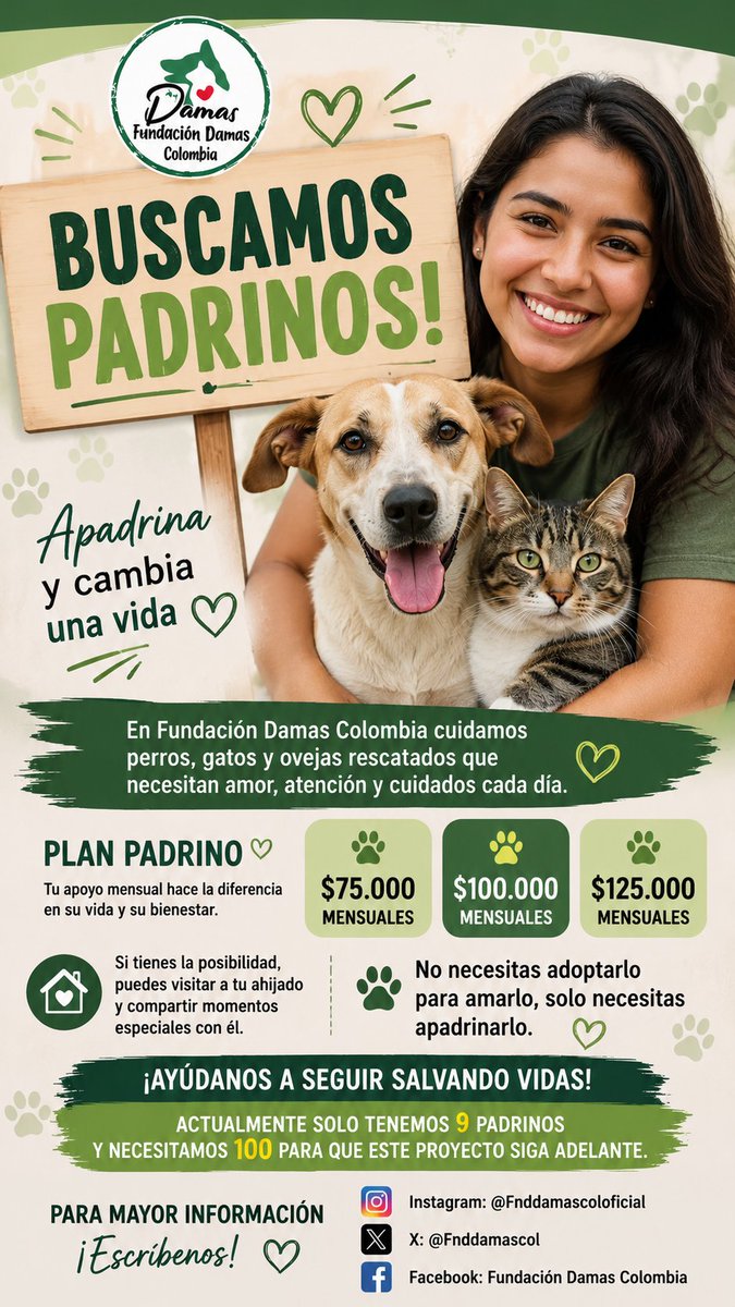 FndDamascol's tweet photo. Se buscan padrinos! No necesitas adoptarlo para armarlo, solo necesitas apadrinarlo!🫶🏻
Escríbenos para mayor info! https://t.co/XfayFroxaN