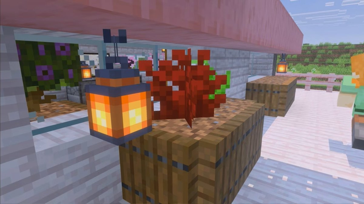 ibxtoycat's tweet photo. Minecraft live just announced a new update with:
1 - A New Dappled forest biome
2 - New Piplar (grey) woodset
3 - New shrubs
4 -A new structure,  with wool stairs https://t.co/vv5cZVvWat