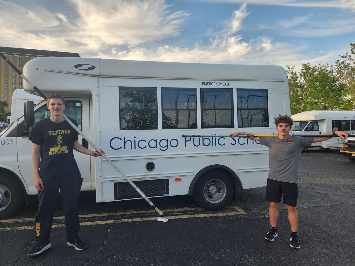RickoverNavalHS's tweet photo. Way to go, Thomas and Aiden!  Representing Rickover downstate at @IHSA_IL State Track and Field Championship! @CPLAthletics @ChiPubSchools #Track #PoleVault https://t.co/DDubZBs14G