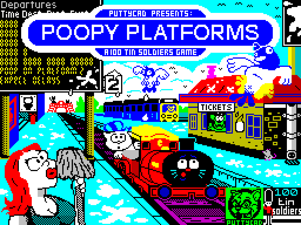 PlanetaSinclair's tweet photo. Planeta Sinclair: Poopy Platforms https://t.co/WpXYdKuCn3 https://t.co/IzKk9okbvu