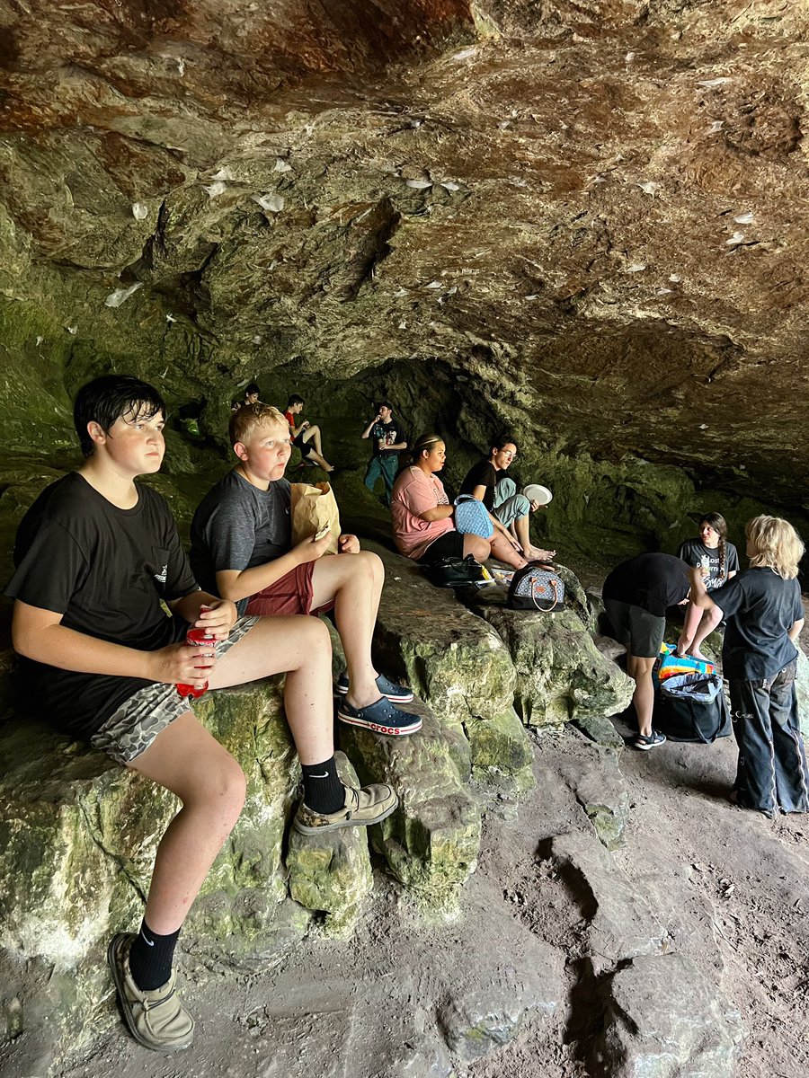 WhiteDriveBC's tweet photo. Our White Drive Students had an incredible time on their Blanchard Springs Trip! https://t.co/QHaGJoSrEy