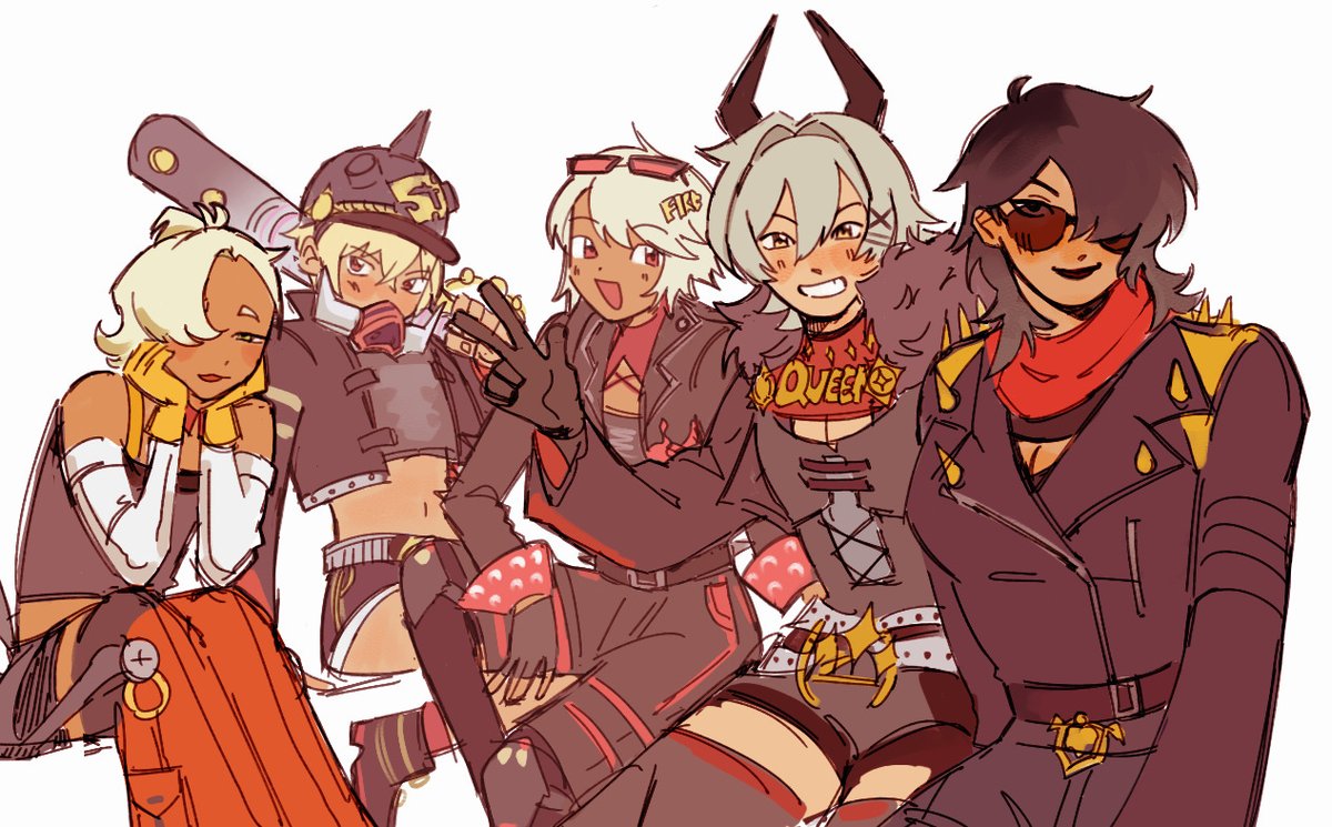 yurifulnation's tweet photo. realized I never put this on twitter??? Daughters of Calydon!!
#ZenlessZoneZero #SonsofCalydon https://t.co/xnzl1SLZjl