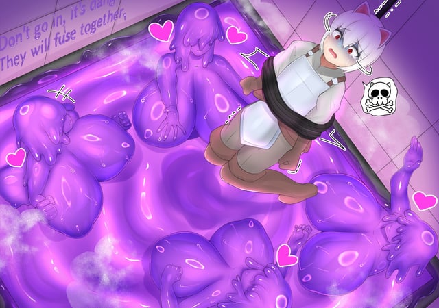 Crypt_of_Lust's tweet photo. The Slime kind, that is present in every type of gate located in the Crypt is in need of toys ;3 https://t.co/zHi6HnqVJO