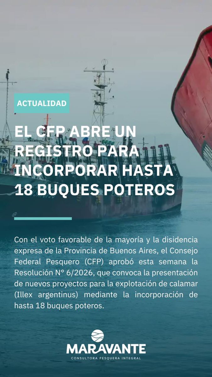 Mar_avante's tweet photo. #ActualidadPesquera | El CFP abre un registro para incorporar hasta 18 buques poteros 🚢🦑

👉🏼 Accede a la nota completa: https://t.co/LTa7UszhWC https://t.co/tbVZM2i0L4