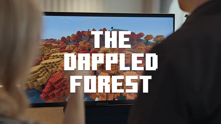 JoshuaMogle's tweet photo. #MinecraftLiveMay2026 
having the name of the next Forest Biome, be similar to the name of "Dapple Woods" from my favorite childhood movie... 
Absolutely has my vote... https://t.co/C6eTqiE3Oa