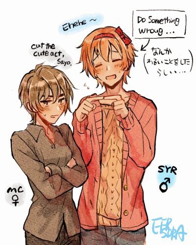 Daily Pics of MC & Sayori tweet media