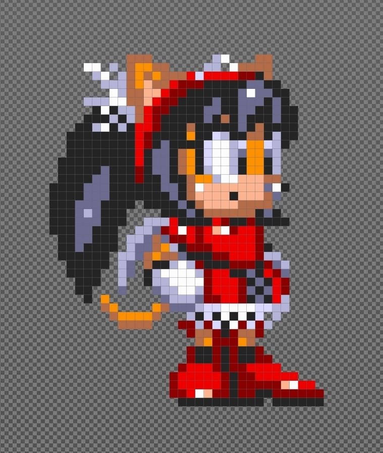 Alex031730's tweet photo. Since Sega remembered Honey, I decided to make some tweaks to Honey's sprite and besides, it's not a showcase of the mod, but a little surprise from the mod is coming in maybe a few days 👀 https://t.co/CiJGR8X1yU