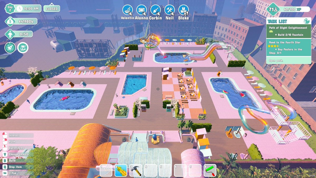 WaterParkSim tweet picture