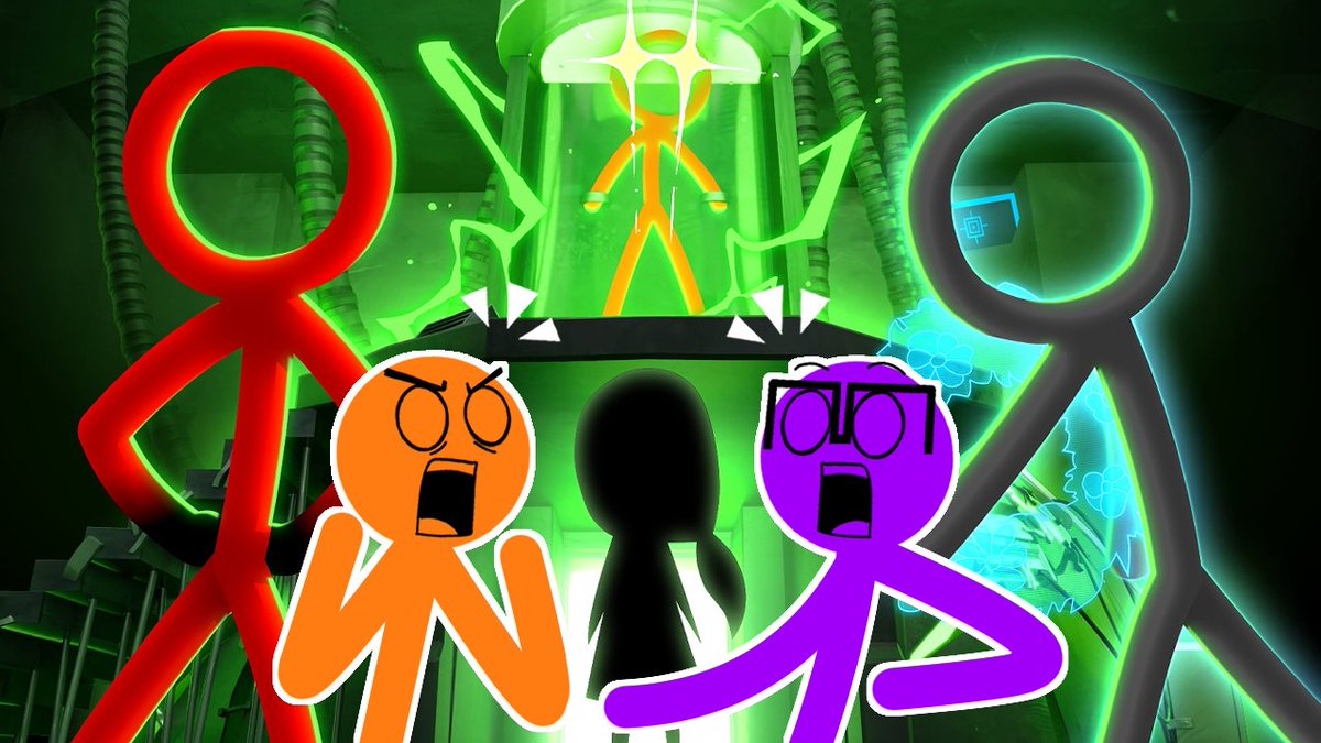 AnimatorsvGames's tweet photo. Animator vs. Animation 13 THE MACHINE is finally here, and BOY WERE WE SHOCKED 🤯🤯🤯 Watch DJ and Alan's react &amp; commentary here! https://t.co/7wWeatOQCu