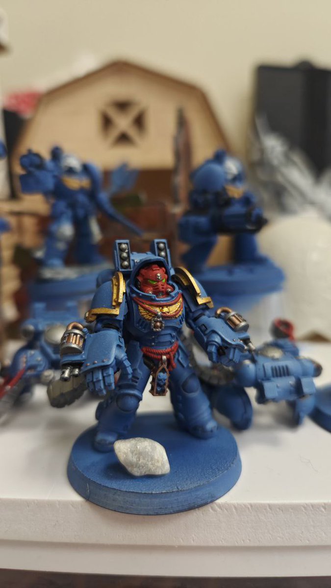 AlfakevinE's tweet photo. @Robotbeat Another example of lowered barriers: a cousin of mine is 3D printing, then painting warhammer 40k figures. AFAIK one needed to be a real craftsman to make such figures before cheap additive manufacturing. https://t.co/2LesDDjYkn