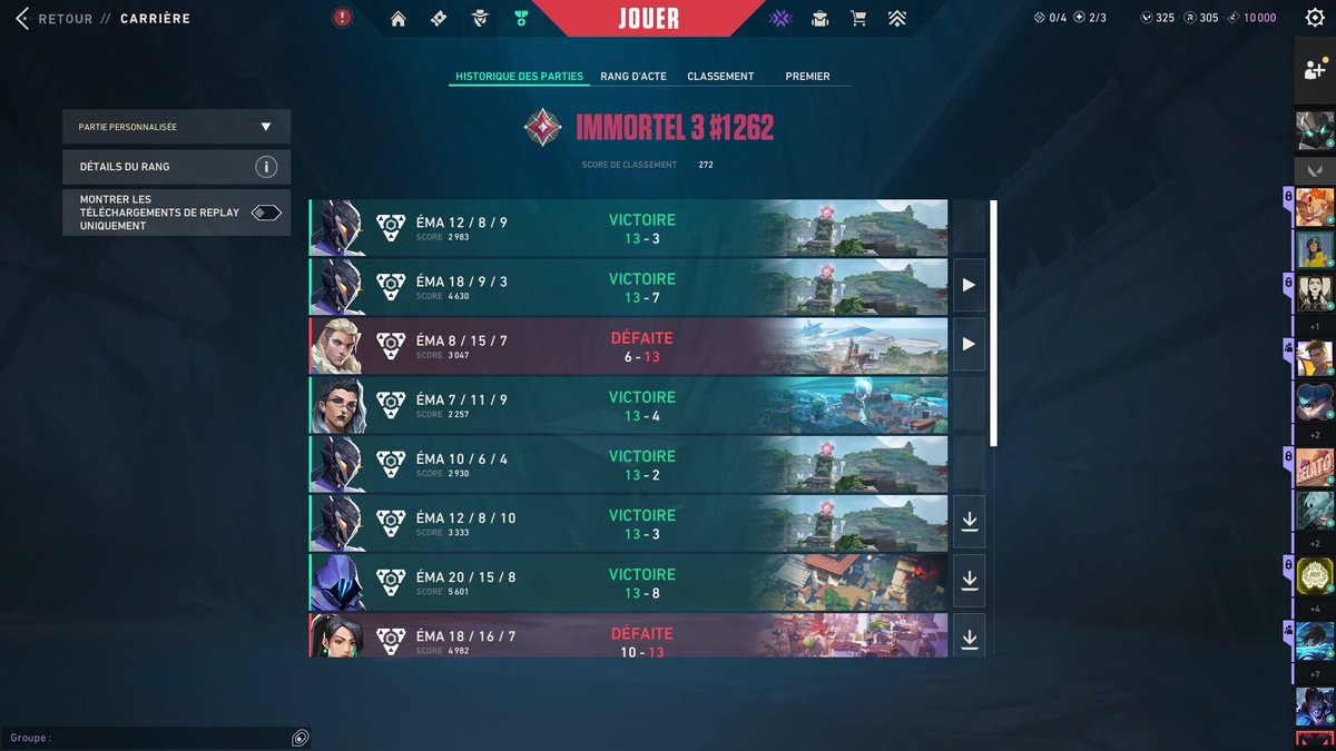 Tricsorr's tweet photo. Qual playoffs Spike Tour ✅

13-3 vs @Elementary_eS
13-2 vs @geneiryodanvlr
13-4 vs @fc_capybara
6-13 vs @Striking_Storm
13-7 vs @2R_Esport
13-3 vs @_Nashv2 &amp; co

5W - 1L, playoffs secured 🎟️

Rendez-vous demain 🫡
@Ilaxoo @Tricsorr @LazareHolz @MateliaN_ @msvdq1 https://t.co/FwtUvIjUbe