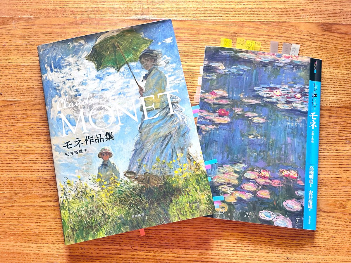 oftonnemui's tweet photo. 蔵書整理にあたり、散逸する前に主なモネ資料メモ。

カミーユの心情を描いた小説『マダム・モネの肖像』は、歴史上の人物たちを記号ではなく血の通った人間として想像する手がかりを与えてくれた大切な作品。いずれ紙媒体で手に入れたい。 https://t.co/yQYB5gsVui