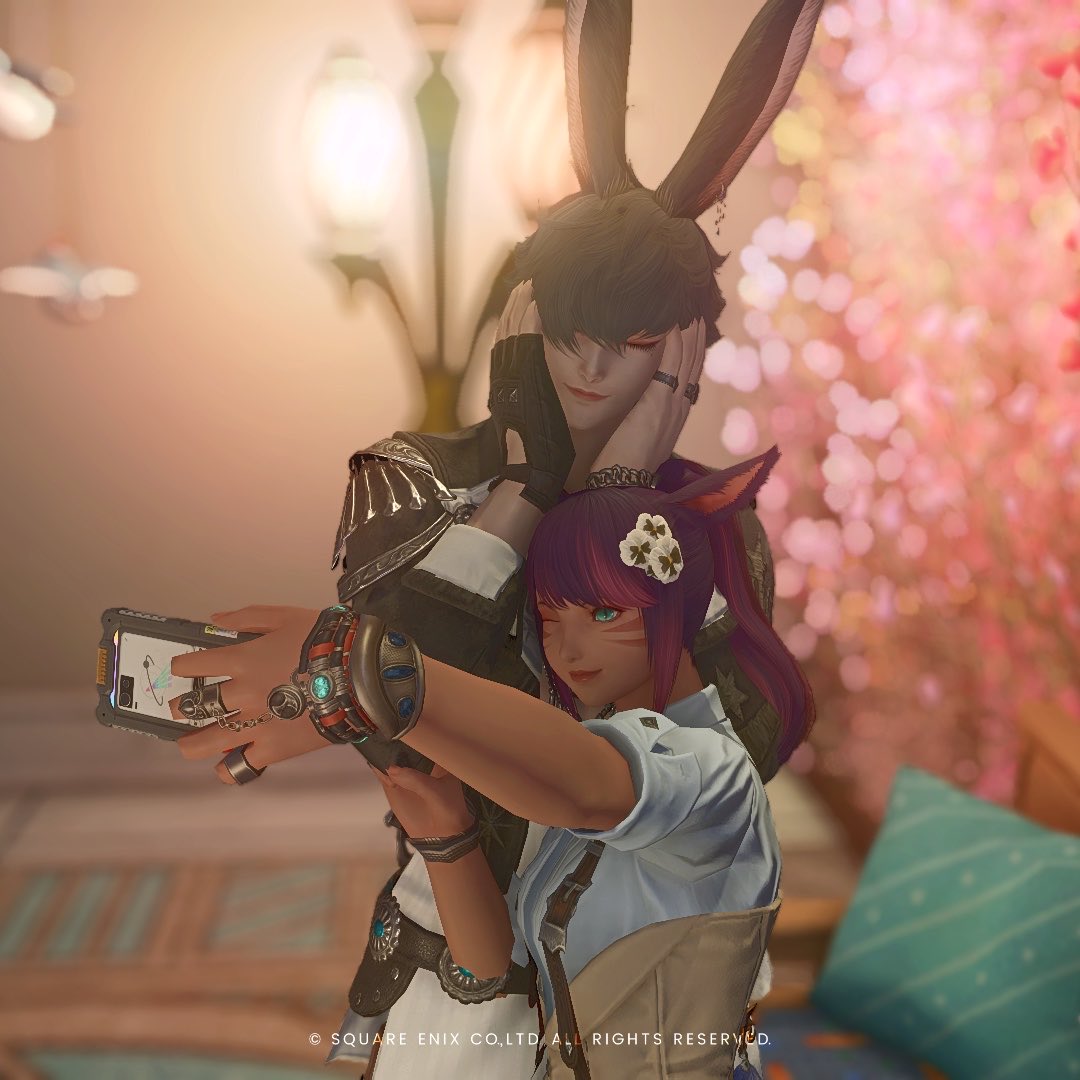 Marie_ff14_xxx's tweet photo. 俺ら！にぶいち外す同盟🤝
3層乗り越えたら行ける！大丈夫！
いい感じに進捗聞きに行くからね✌️
#対話店F https://t.co/VWcSxiX77j