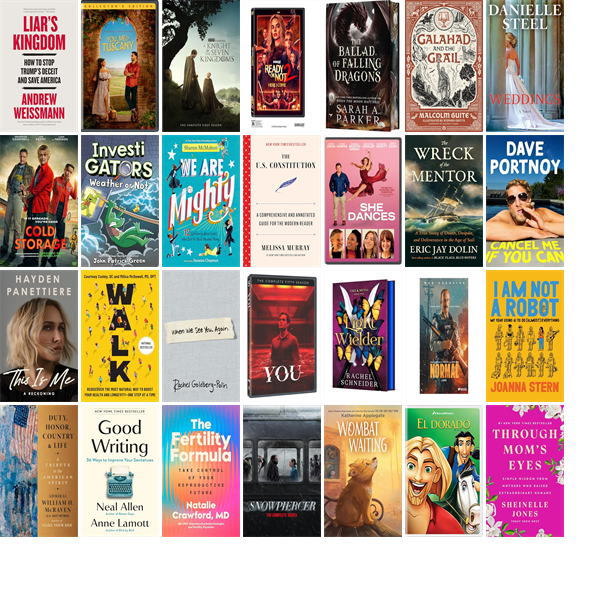 LoudounLibrary's tweet photo. This week the Loudoun County Public Library has 563 new books and sixteen new movies. https://t.co/Crf4UraqWP https://t.co/o6aQFMeCMa