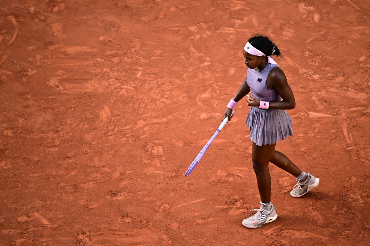 WTA's tweet photo. We are level at 5-5 😮

Coco was down 2-5 in the second set and fought her way back to even it up!

@CocoGauff | #RolandGarros https://t.co/0OnFMlqrzj