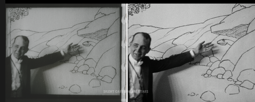 naah1929's tweet photo. Gertie, in addition to being the first animated film to feature a dinosaur, is also the first significant exemplar of personality in animation. 

We're nearing $15k,  please help us reach our goal to bring these characters into your home! https://t.co/D6wrwUN3oN