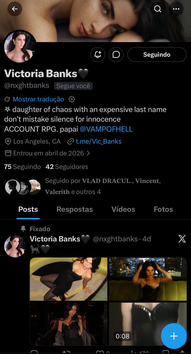 Gab. o vampiro tweet media