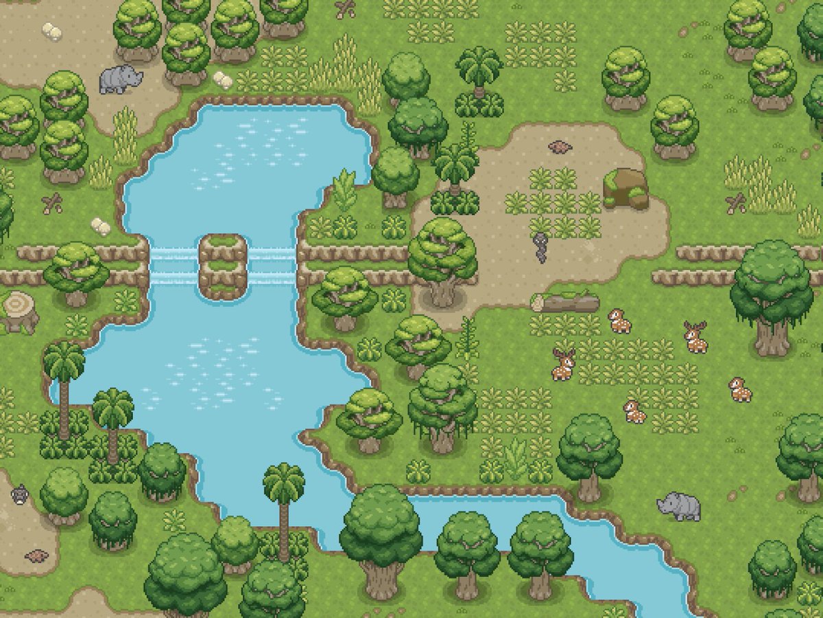 VectoRaith's tweet photo. Update v1.6.7 is now available for Biome Tileset Pack C!
ReColor and ReShade color options has been released!

https://t.co/f02Y7UTPAL

Please redownload to receive the update if you have purchased the asset pack!

#ドット絵 #pixelart #GameAssets #gamedev #tileset #itchio https://t.co/POjfPJs6uy