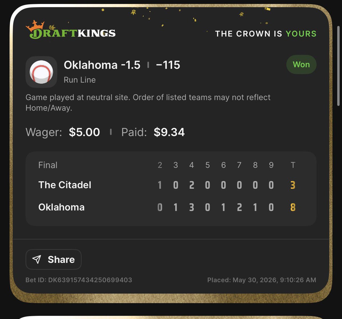 robbbque's tweet photo. @Bigbetsbrand123 https://t.co/fWFneSIAxz