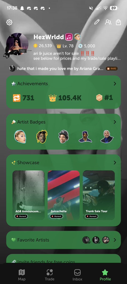 HezWrldd's tweet photo. 5k songs badge acquired 
#Soundmap https://t.co/UUwbGkhmBi