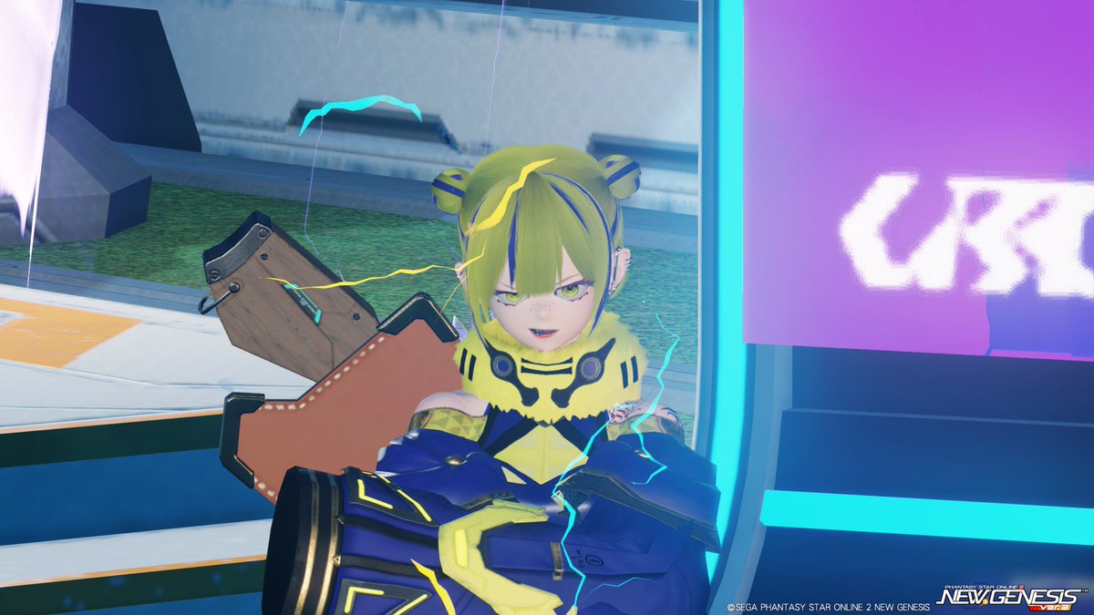 AikAwA_SNCL's tweet photo. 髪型変えた
＃pso2ngs https://t.co/mUHsCgKpqZ