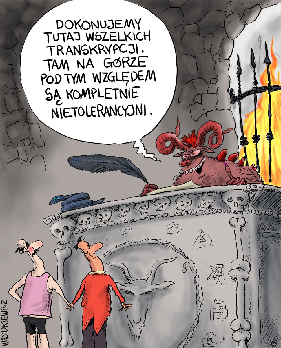 WasiukiewiczJ's tweet photo. Rysunek na niedzielę... https://t.co/ySBAj5heHy